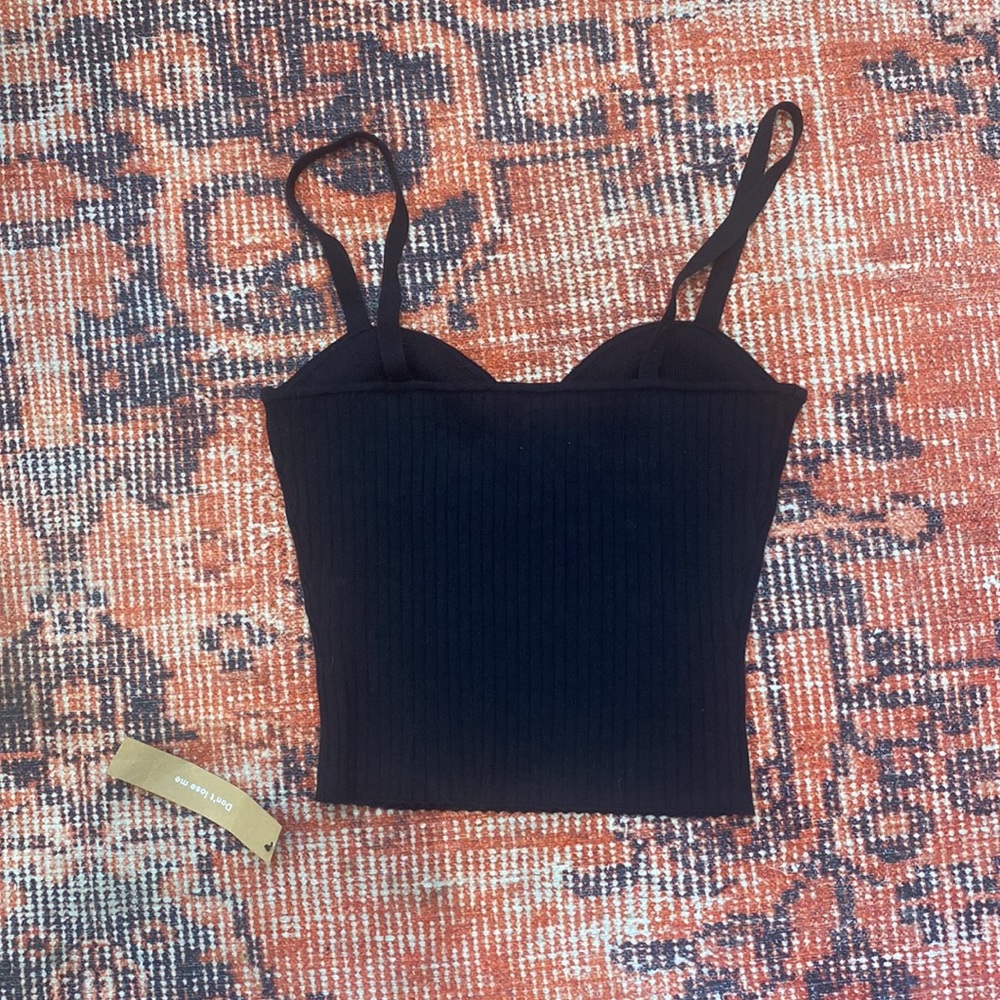 Reformation Silvana Ribbed Sweater Tank NWT - Picture 8 of 8